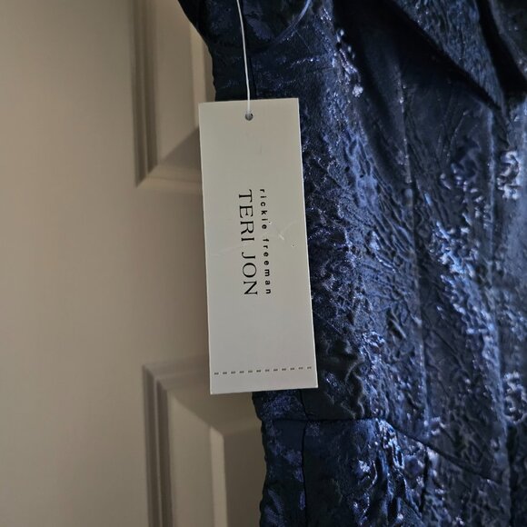 Teri Jon by Rickie Freeman Off-The-Shoulder Gown - Picture 6 of 13